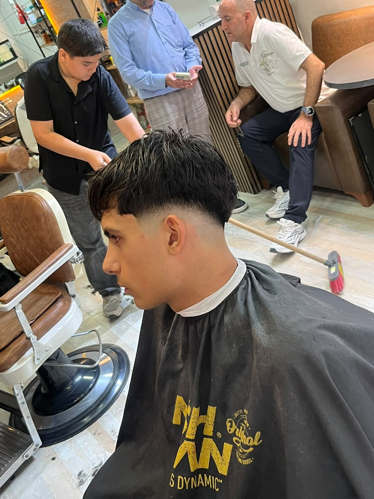 Low fade saç kesimi